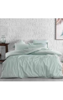 Простыня Tivolyo home JAQUARD бирюзовый Евро