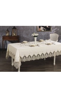 Скатерть Grazie home LISA бежевый 160х260
