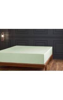 Простыня на резинке Tivolyo Home зелёный 180х200