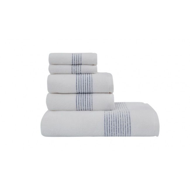 Набор полотенец Soft cotton AQUA синий 5 предметов