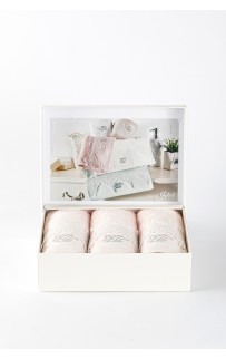 Салфетка Tivolyo Home JULIET розовый 3 предмета