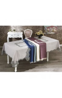 Скатерть Grazie home ELEGANCE бежевый 160х260