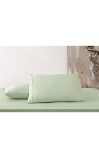 Простыня Tivolyo Home сатин зеленый KING SIZE