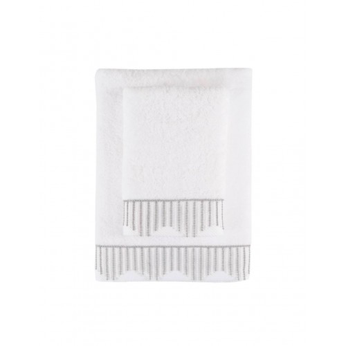 Набор полотенец Soft cotton NOVA белый 2 предмета