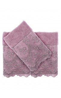 Салфетка Tivolyo Home REGINA фиолетовый 3 предмета