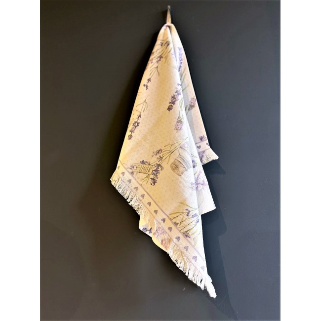 Кухонное полотенце Tivolyo Home LAVENDER HEARTS 50х70 Кухонное полотенце Tivolyo Home LAVENDER HEARTS 50х70