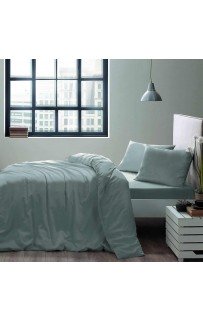 Комплект постельного белья Tivolyo Home BASIC серый Полутороспальный