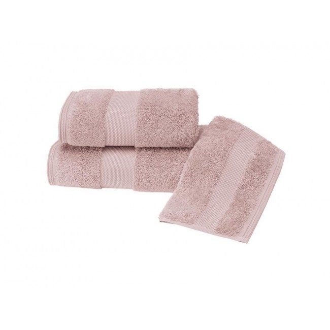Набор полотенец Soft cotton DELUXE розовый 3 предмета