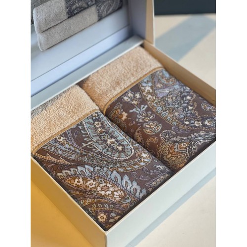 Салфетка Tivolyo Home ELORA горчичный 2 предмета