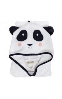 Детский халат La Villa PANDA серый 11-12 лет