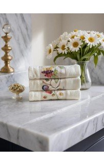 Набор кухонных полотенец Tivolyo Home BUNCH FRUIT 3 предмета Набор кухонных полотенец Tivolyo Home BUNCH FRUIT 3 предмета