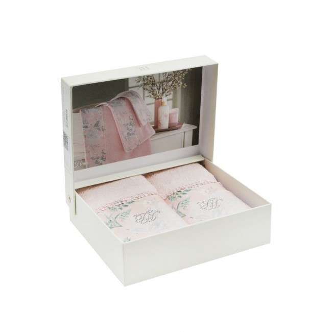 Салфетка Tivolyo Home HENA розовый 2 предмета Салфетка Tivolyo Home HENA розовый 2 предмета