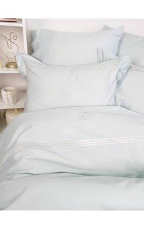 Комплект постельного белья Tivolyo Home LINE бирюзовый семейный