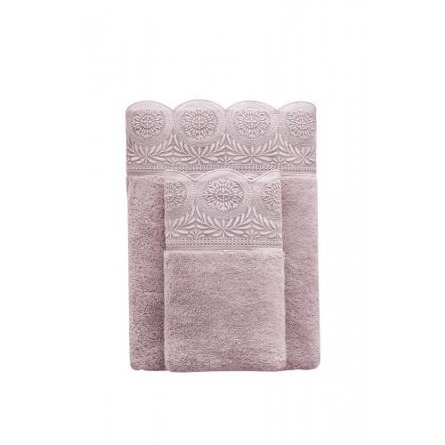 Полотенце Soft cotton QUEEN лиловый 50х100