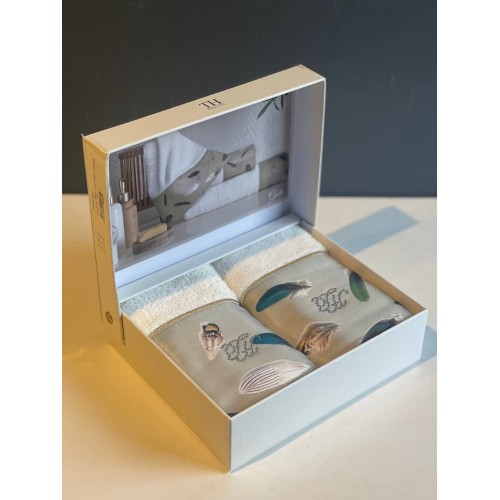 Салфетка Tivolyo Home GALA хаки 2 предмета