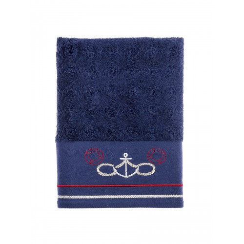 Полотенце Tivolyo Home NAVY синий 50х100