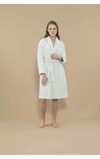 Халат женский Tivolyo home ANTOINETTE бирюзовый M