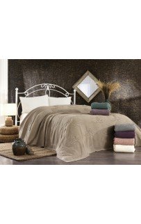 Плед Grazie Home ALEGRA фиолетовый Евро Плед Grazie Home ALEGRA фиолетовый Евро