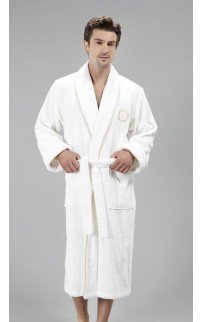 Халат мужской Soft cotton SEHZADE экрю S