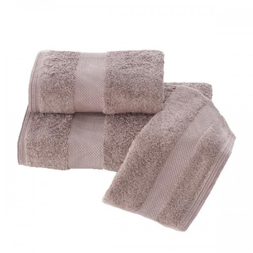 Салфетка Soft cotton DELUхE коричневый 3 предмета