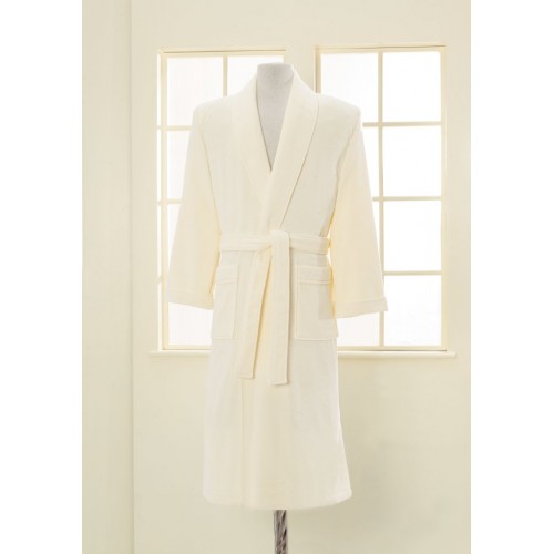 Халат мужской Soft cotton LORD кремовый XXL