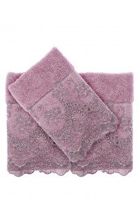 Салфетка Tivolyo Home REGINA фиолетовый 3 предмета
