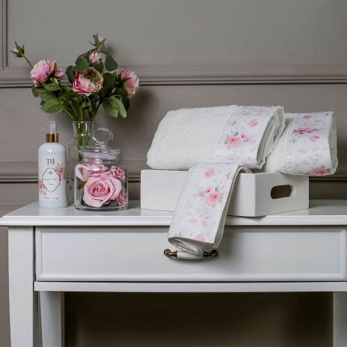 Набор полотенец Tivolyo Home CHERISH кремовый 2 предмета