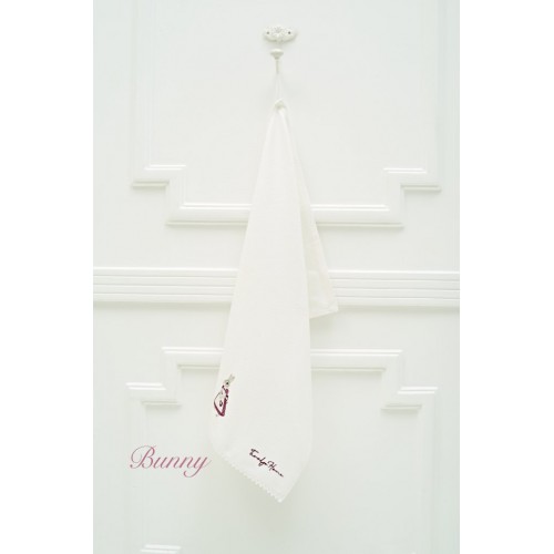 Кухонное полотенце Tivolyo Home BUNNY фиолетовый 50х70