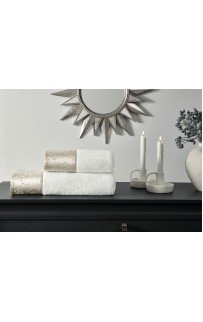 Набор полотенец Tivolyo Home CLARINDA бежевый 2 предмета