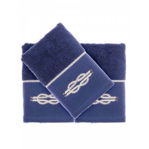 Салфетка Tivolyo Home ANCHOR синий 2 предмета