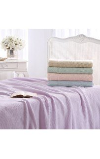 Плед Tivolyo home SERA розовый Евро