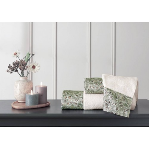 Набор полотенец Tivolyo Home MARY ментоловый 2 предмета