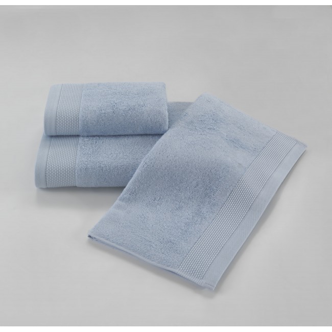 Полотенце Soft cotton BAMBU светло-голубой 85х150