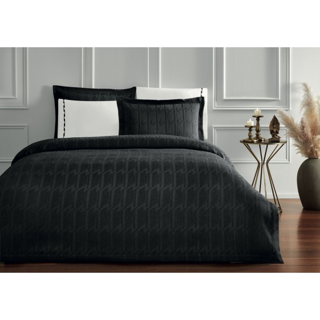 Покрывало Tivolyo Home ARTEGA антрацит Евро Покрывало Tivolyo Home ARTEGA антрацит Евро