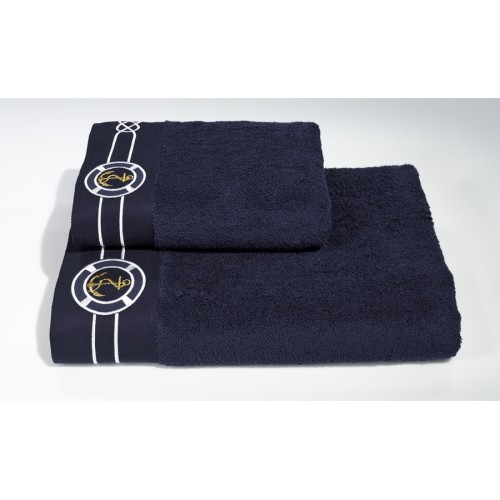 Полотенце Soft cotton MARINE тёмно-синий 50х100