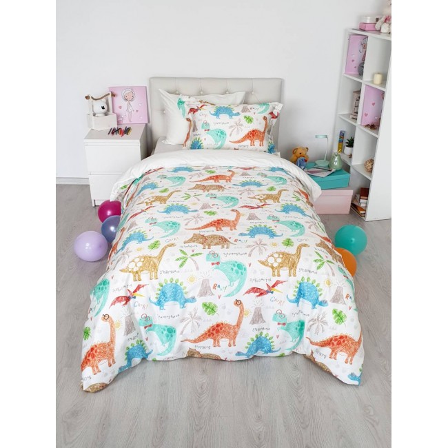 Комплект постельного белья Tivolyo home DINO Полутороспальный Комплект постельного белья Tivolyo home DINO Полутороспальный