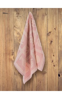 Кухонное полотенце Tivolyo Home FRUITY розовый 50х70