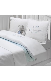 Комплект детского постельного белья Tivolyo home COUPLE BEBE голубой Детский