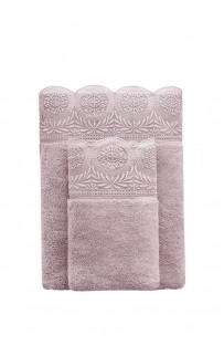 Полотенце Soft cotton QUEEN лиловый 50х100