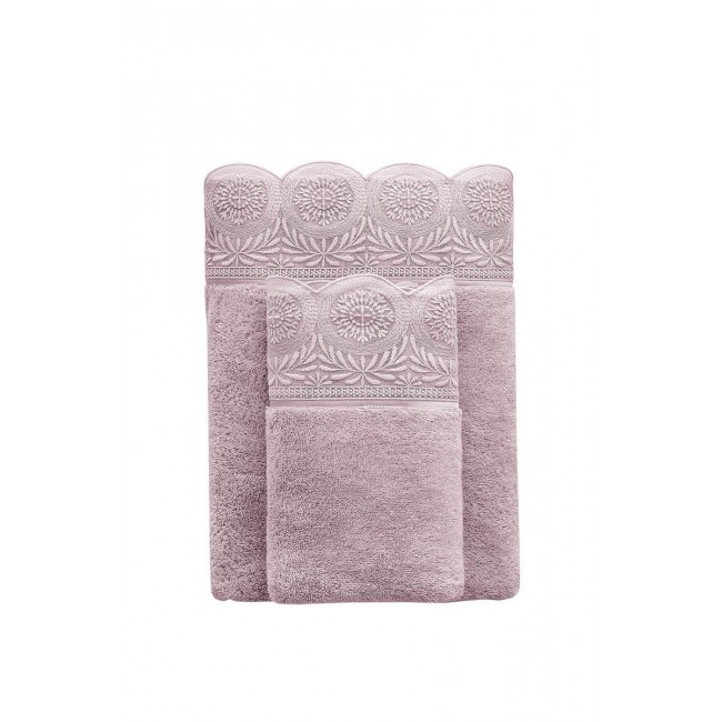 Полотенце Soft cotton QUEEN лиловый 85х150