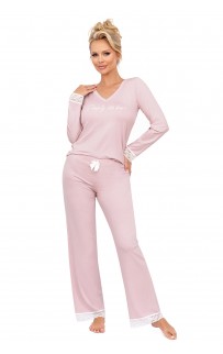 Simply long pyjamas Powder Pink XL
