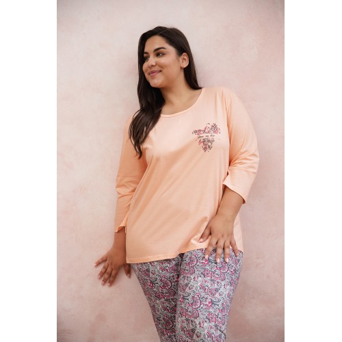 Пижама 24W Melissa 3010-3017-01 3XL