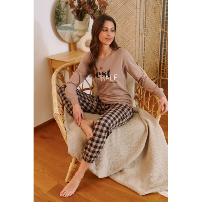 Пижама PM.5217 Beige S