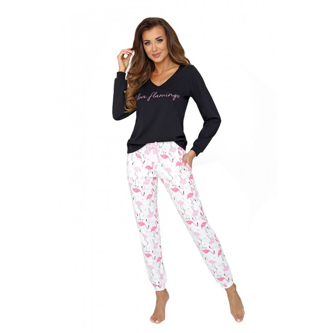 Flamingo pyjamas Black S
