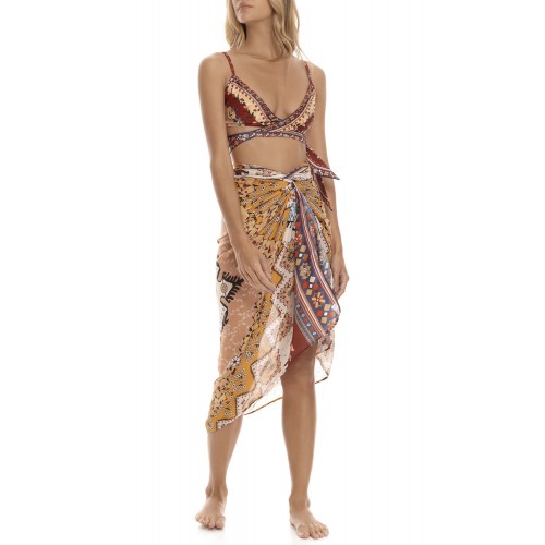 Парео 8487 Marine Kezia One size