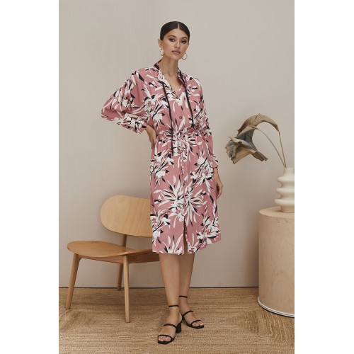 Платье 61697-2 Цветочный принт M/L