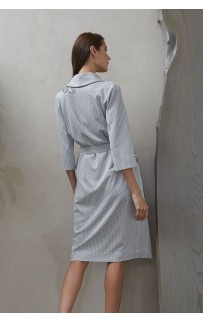 Халат 30444 Изумрудный орнамент XS/S