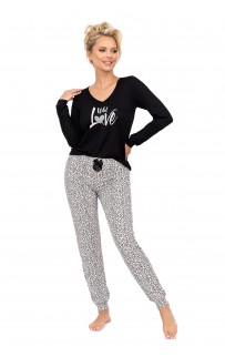 Pantera long pyjamas Black M