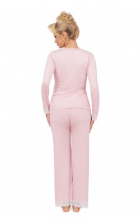 Simply long pyjamas Powder Pink XL