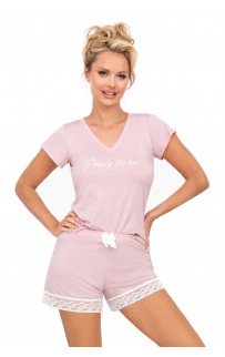 Simply 1/2 pyjamas Powder Pink M